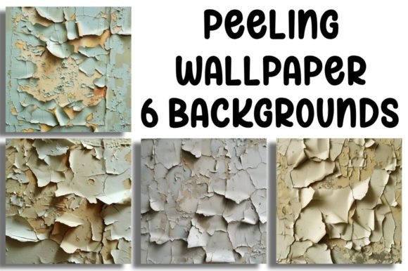Capturing Timeless Stories with Peeling Wallpaper Backgrounds