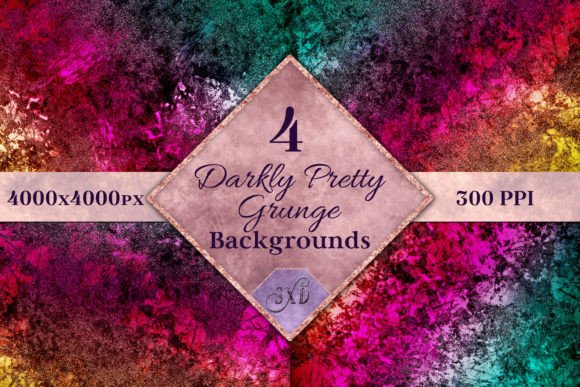 Darkly Pretty Grunge Backgrounds: Moody, High-Res Texture for Bold Design