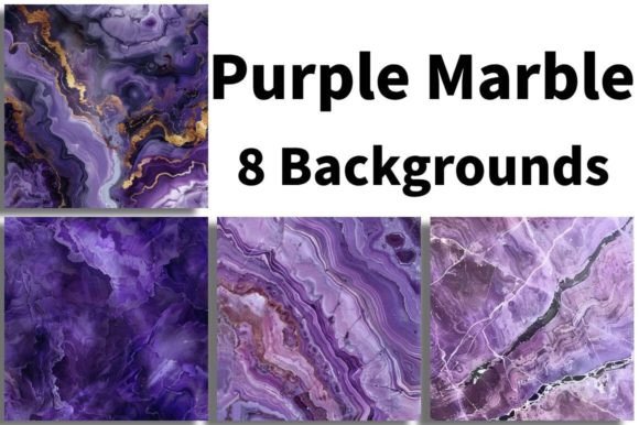 Elevate Your Designs with Purple Marble Backgrounds