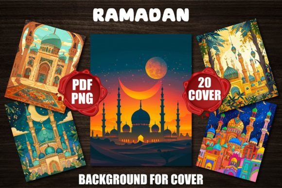 Elevate Your Projects with Ramadan Backgrounds for Covers