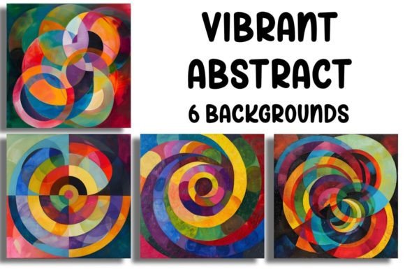 Energize Your Canvas with Vibrant Abstract Backgrounds