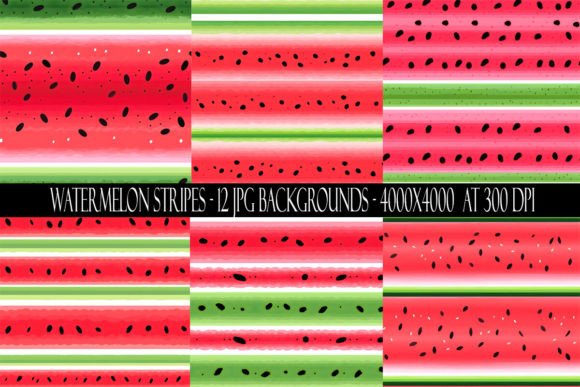 Fresh Summer Vibes: A Deep Dive into Watermelon Stripes Backgrounds