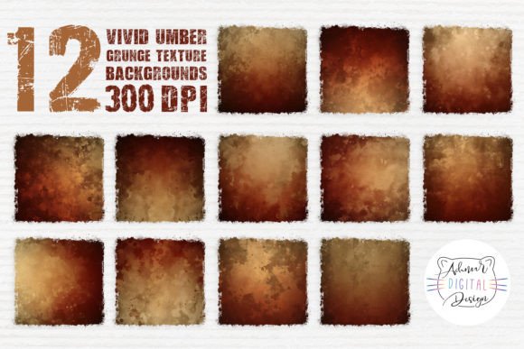 Unlocking Vintage Charm with Vivid Umber Grunge Texture Backgrounds