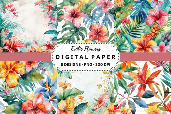 Unlocking Visual Impact with Exotic Flowers Backgrounds