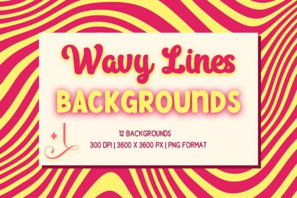 Wavy Lines Backgrounds: 12 Designs for Modern Projects
