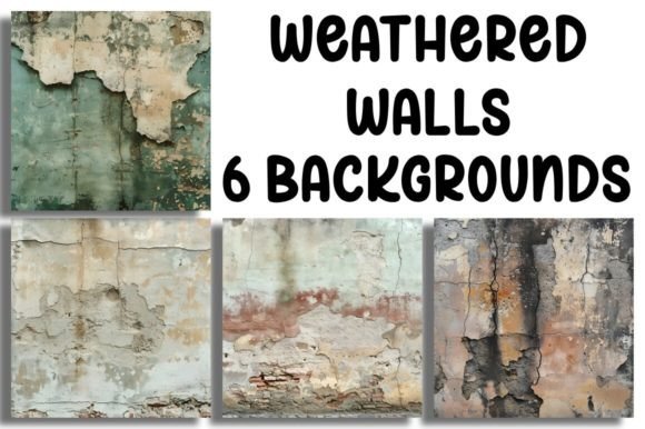 Weathered Walls Backgrounds: The Raw Texture of Urban Stories
